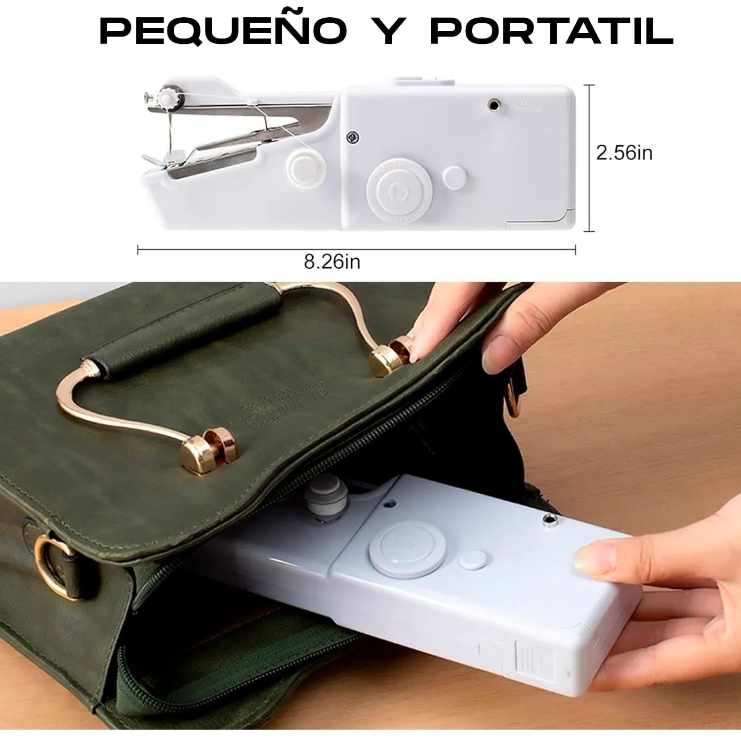 MINI MAQUINA DE COSER PORTATIL